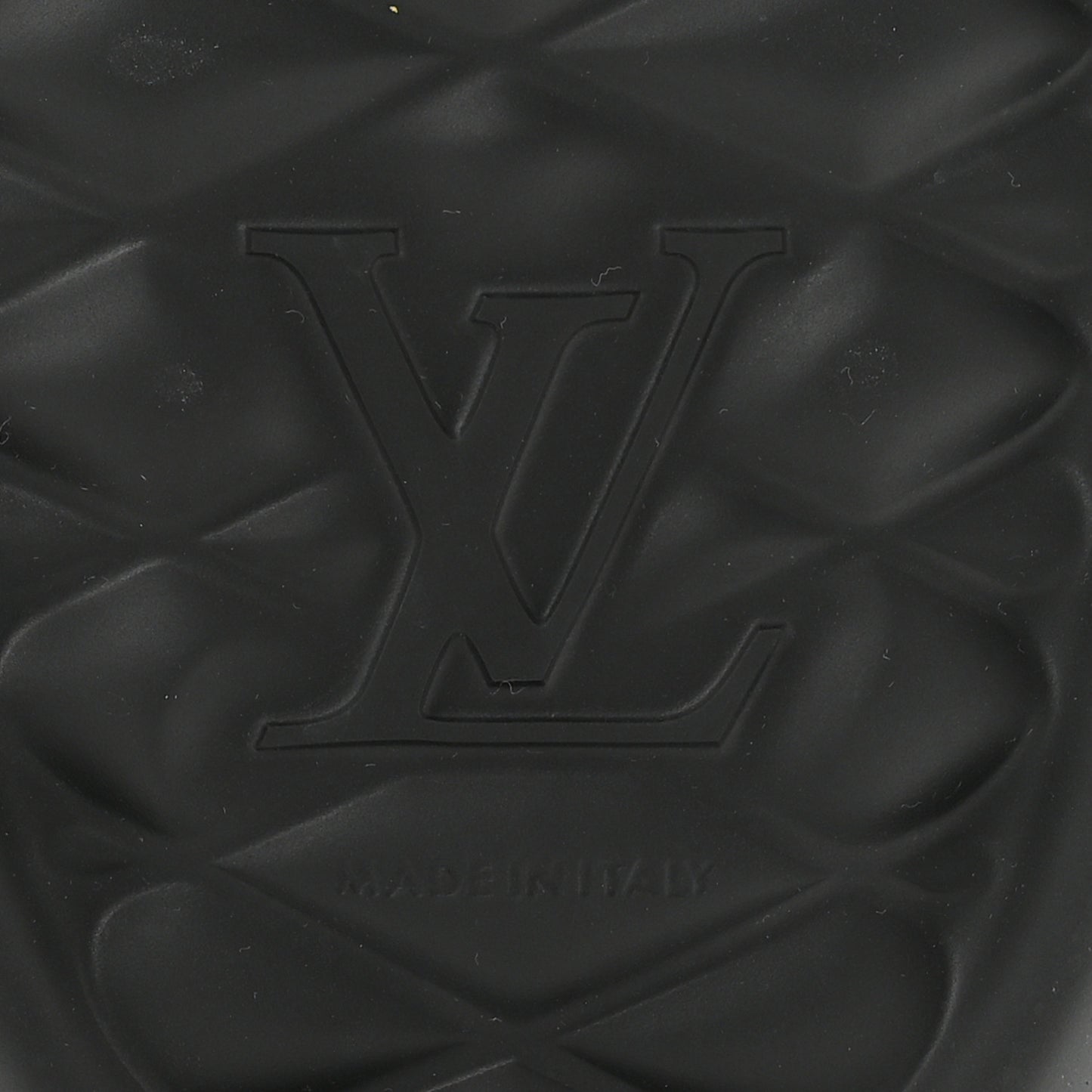 Rubber Monogram Mens Waterfront Mules 8 Macassar