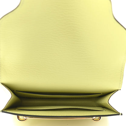 Hermes Chevre Mysore Roulis Slim Wallet Jaune Poussin 6 of 8