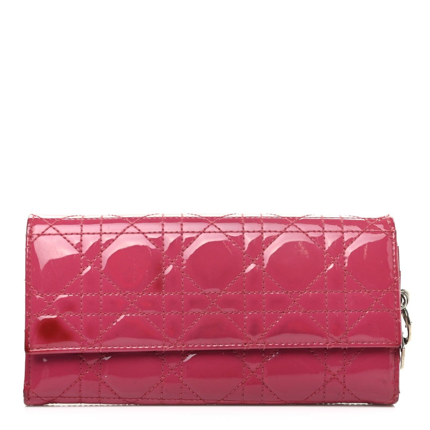 Patent Cannage Rendezvous Wallet Pink