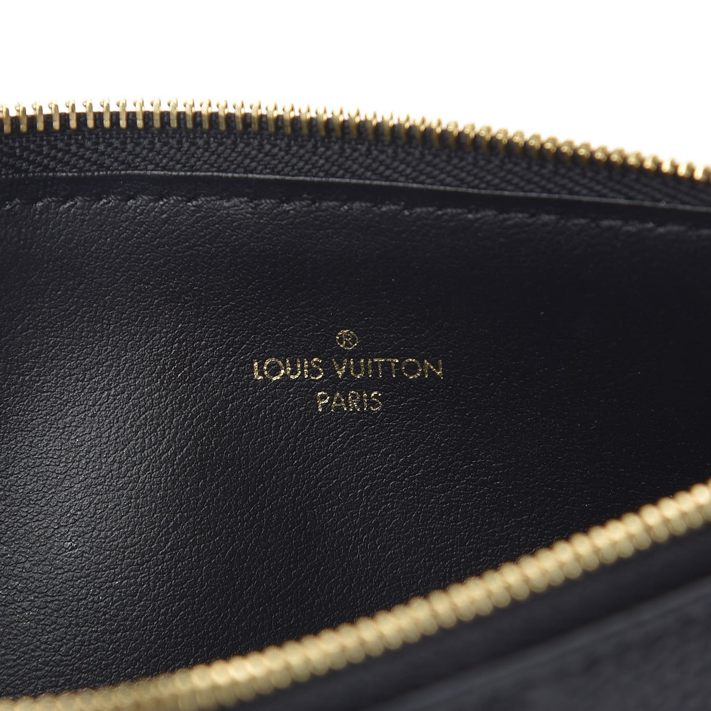 Empreinte Felicie Chain Wallet Zippered Insert Black