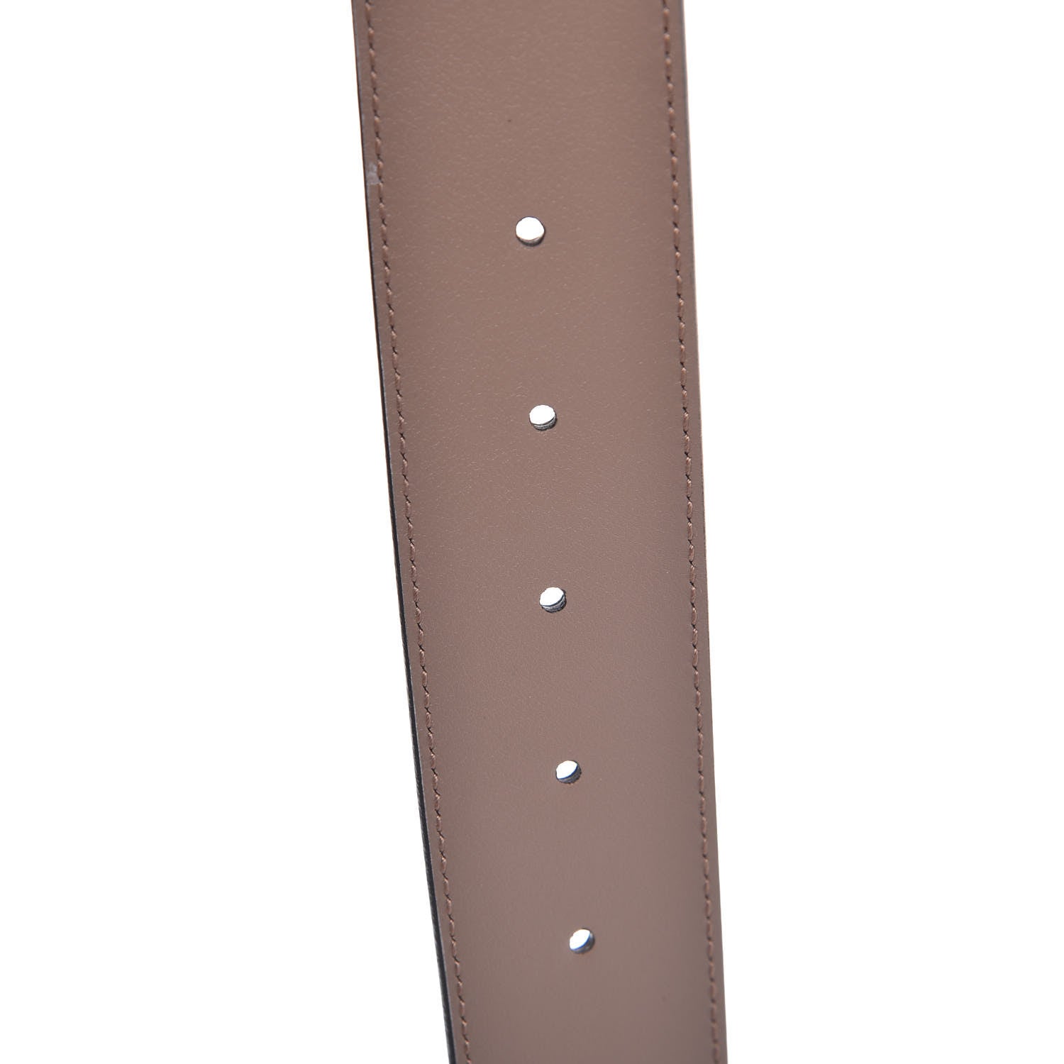 Gucci Calfskin Double G 40mm Belt 85 34 Porcelain Rose 5 of 5