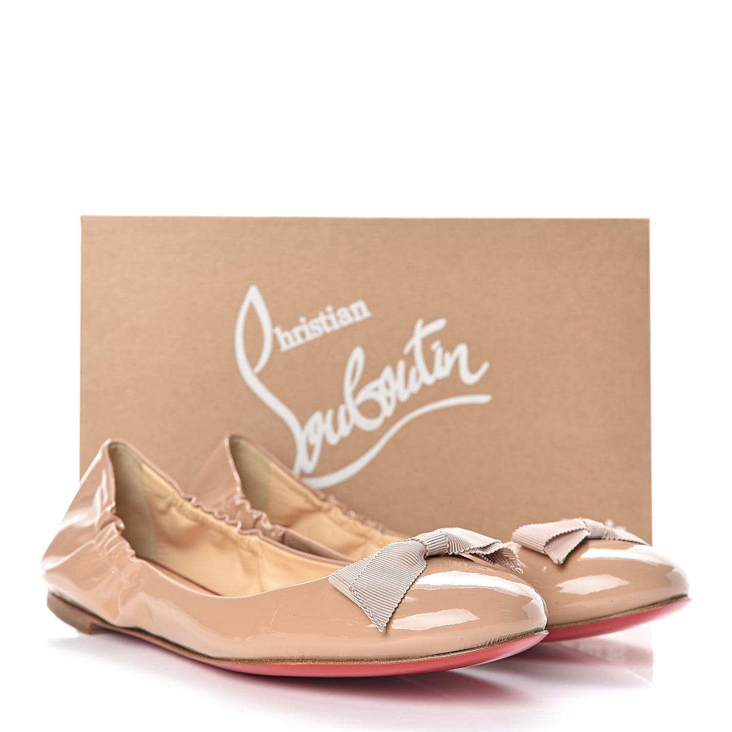 Patent Gloriana Bow Flats 40 Nude