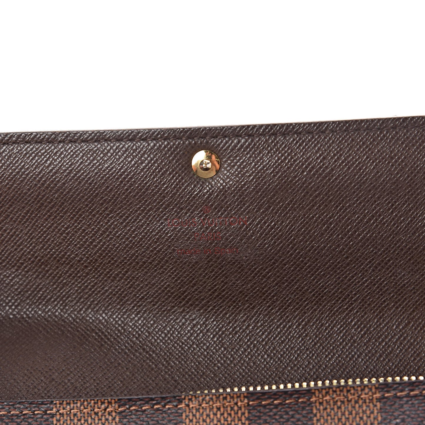 Damier Ebene Sarah Wallet