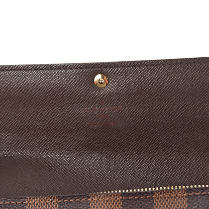 Louis Vuitton Damier Ebene Sarah Wallet 6 of 6