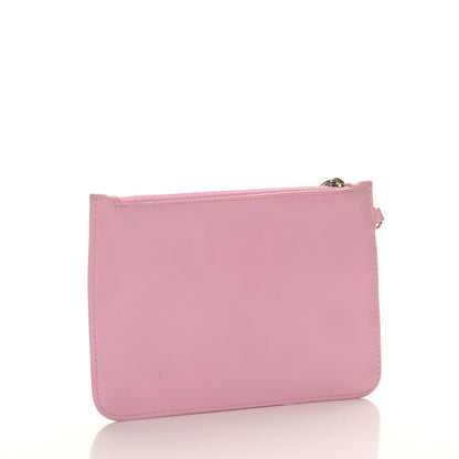 Chanel Lambskin Timeless CC Pochette Pink 3 of 9