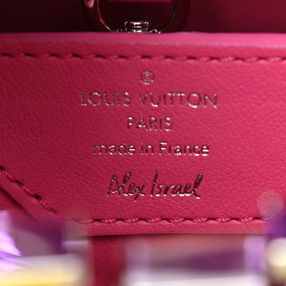 Louis Vuitton Calfskin Plexiglass ArtyCapucines PM Sam Falls Multicolor 8 of 11