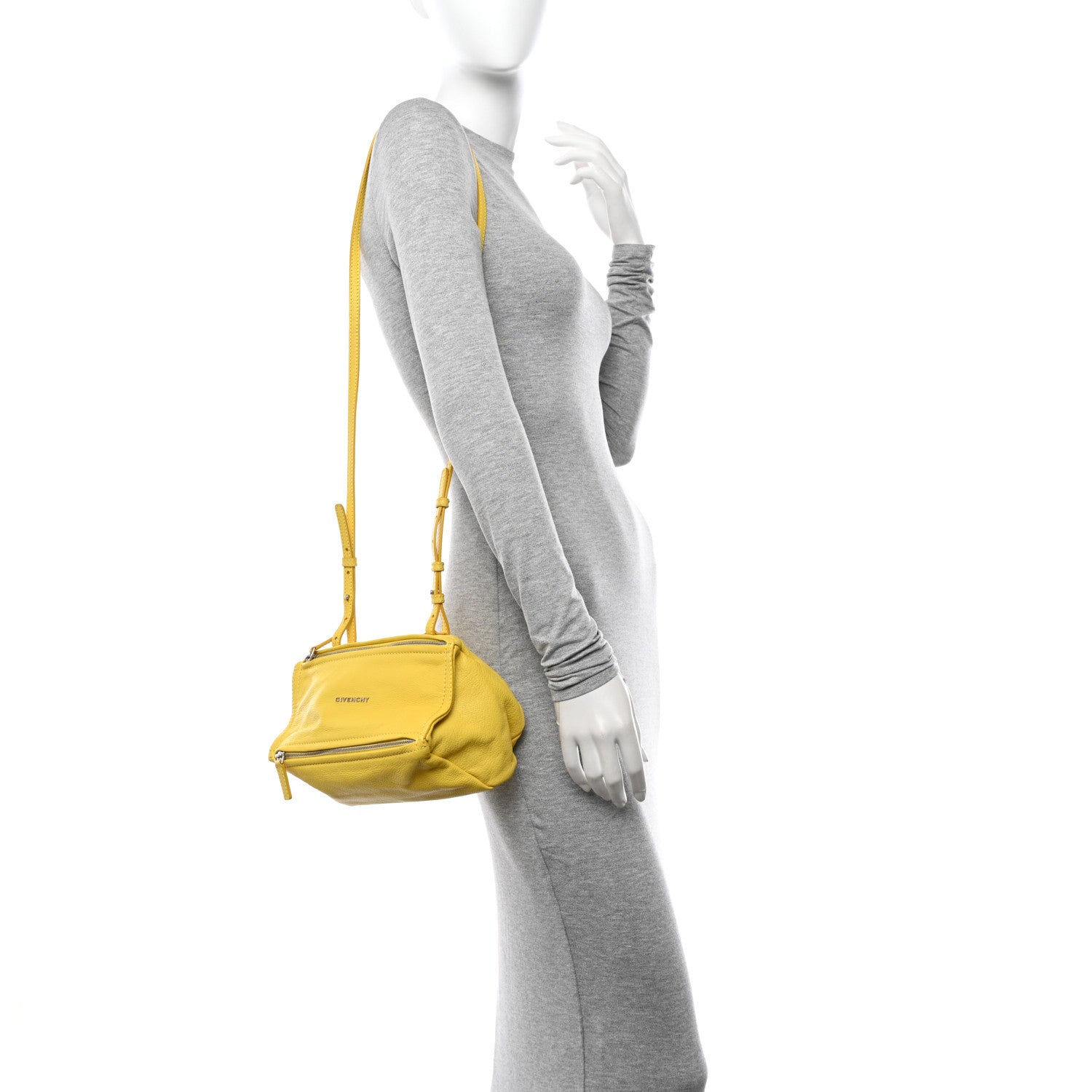 Givenchy Sugar Goatskin Mini Pandora Yellow 2 of 12