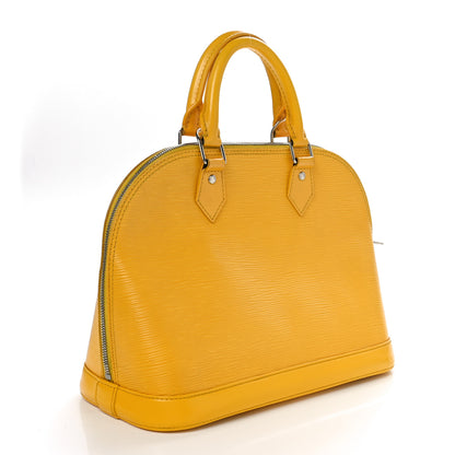 Louis Vuitton Epi Alma PM Citron 2 of 9