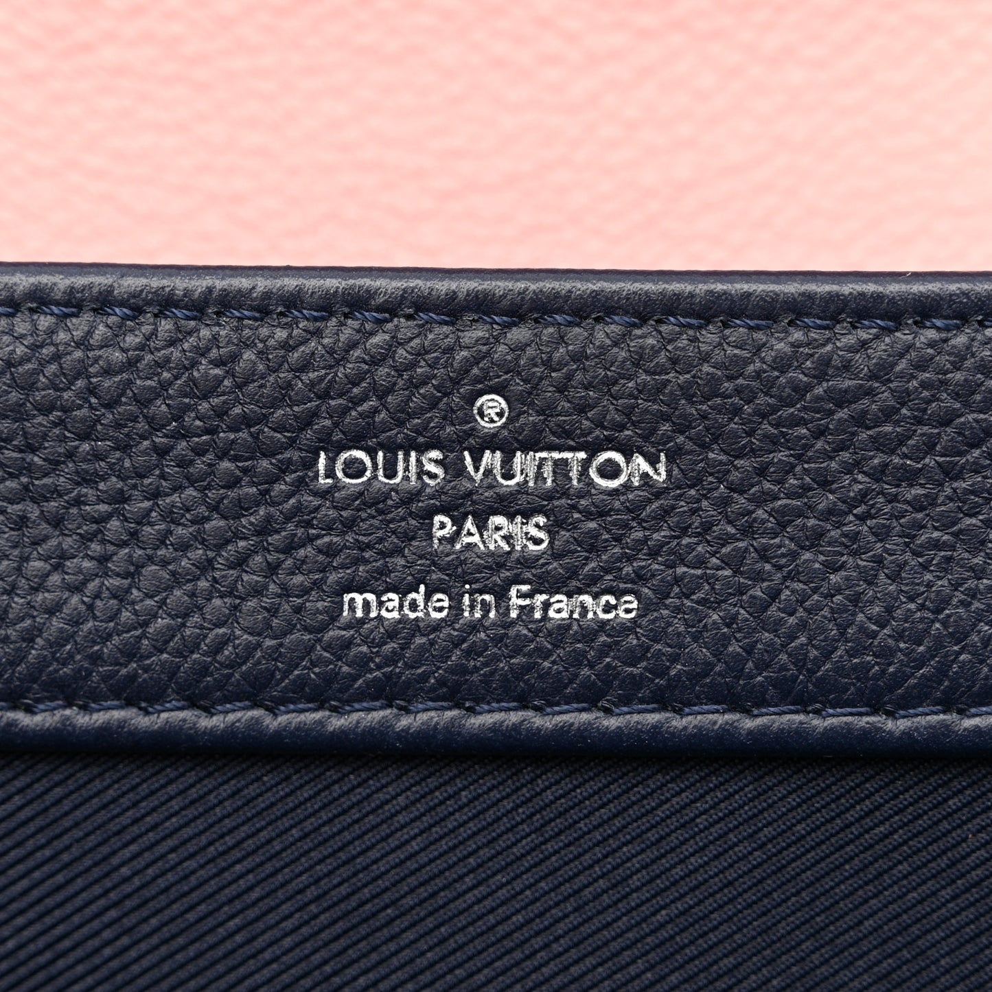 Soft Calfskin Lockme II Chain Bag BB Rose Poudre