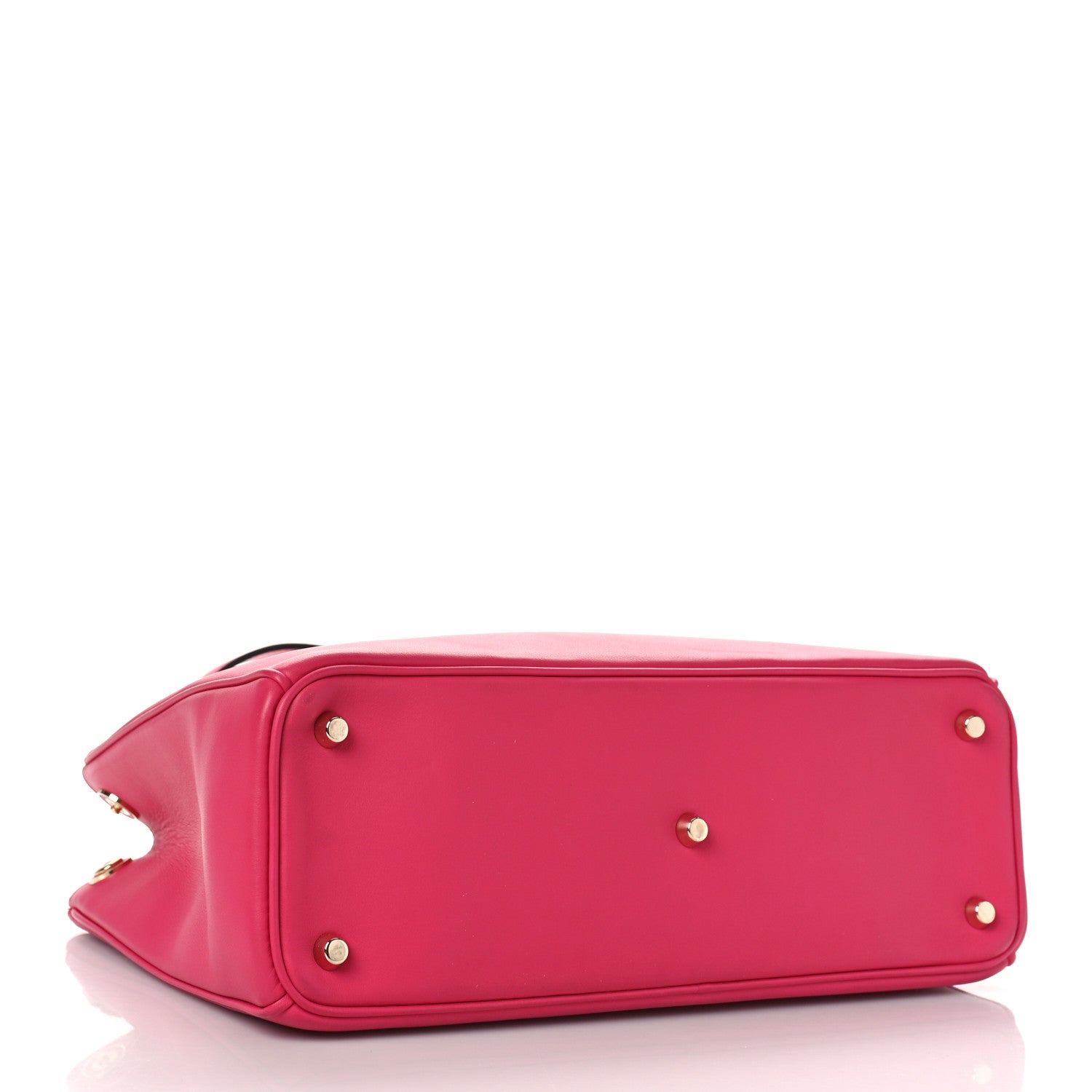 Christian Dior Smooth Calfskin Medium Diorissimo Tote Fuchsia 5 of 11