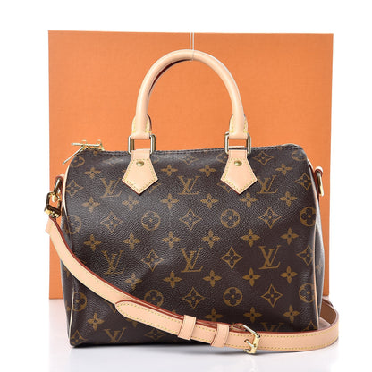Louis Vuitton Monogram Speedy Bandouliere 25 9 of 9