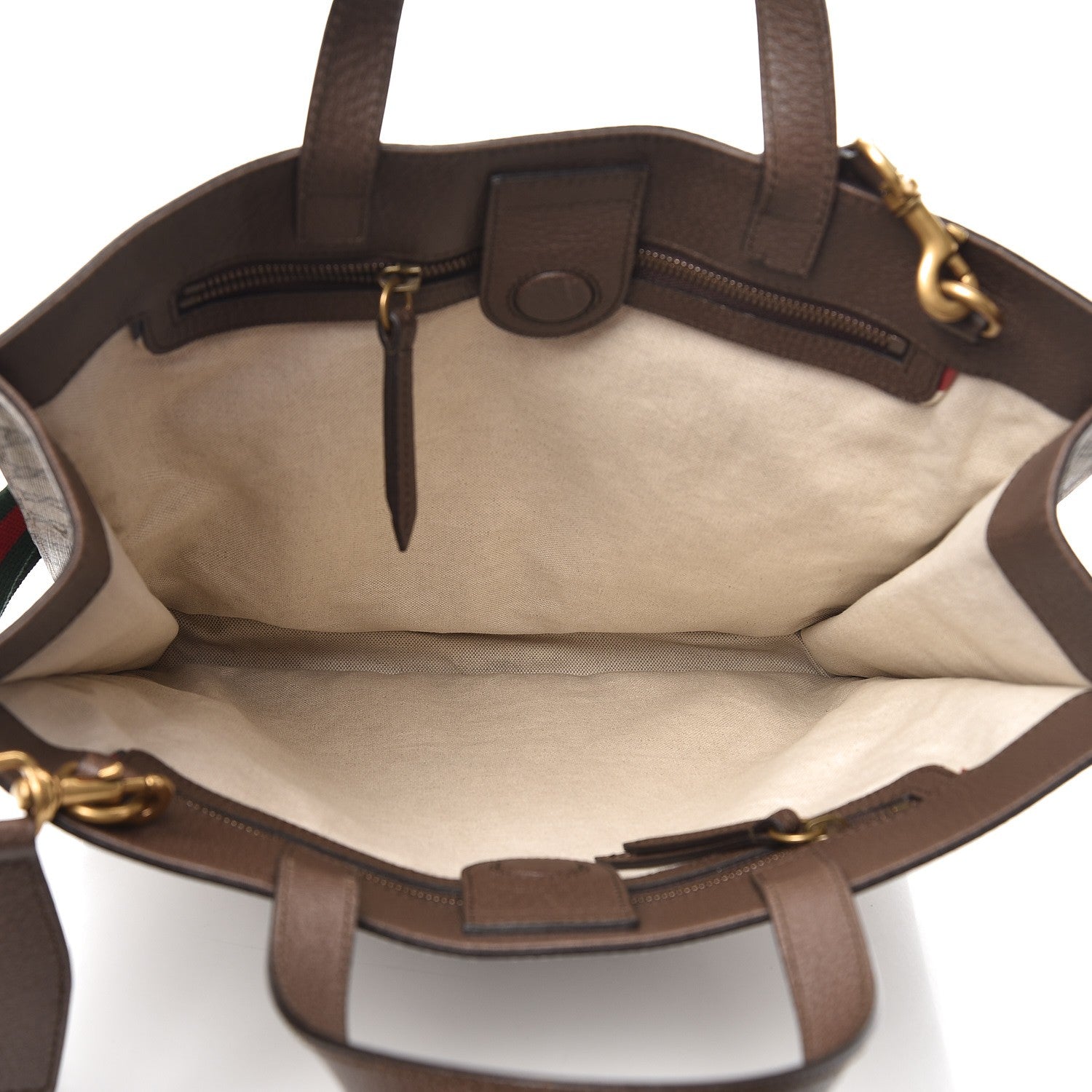 Gucci Soft GG Supreme Monogram Courrier Vertical Tote Beige New Acero 5 of 7