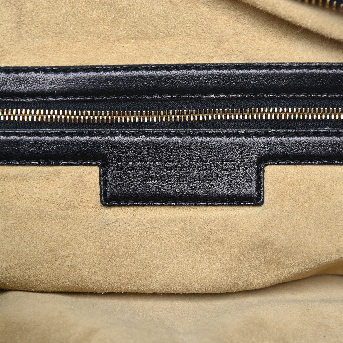Nappa Intrecciato Large Veneta Hobo Nero Black