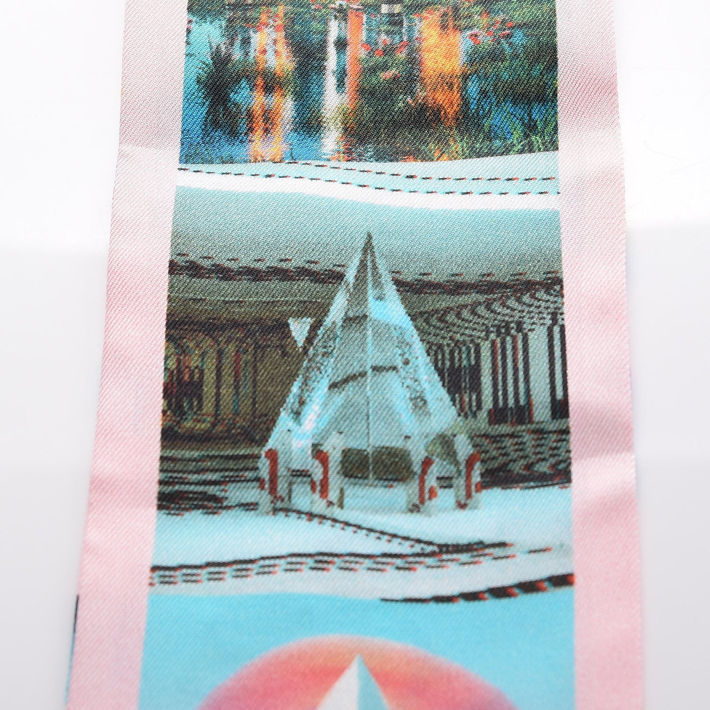 Silk Splash Bandeau Pink
