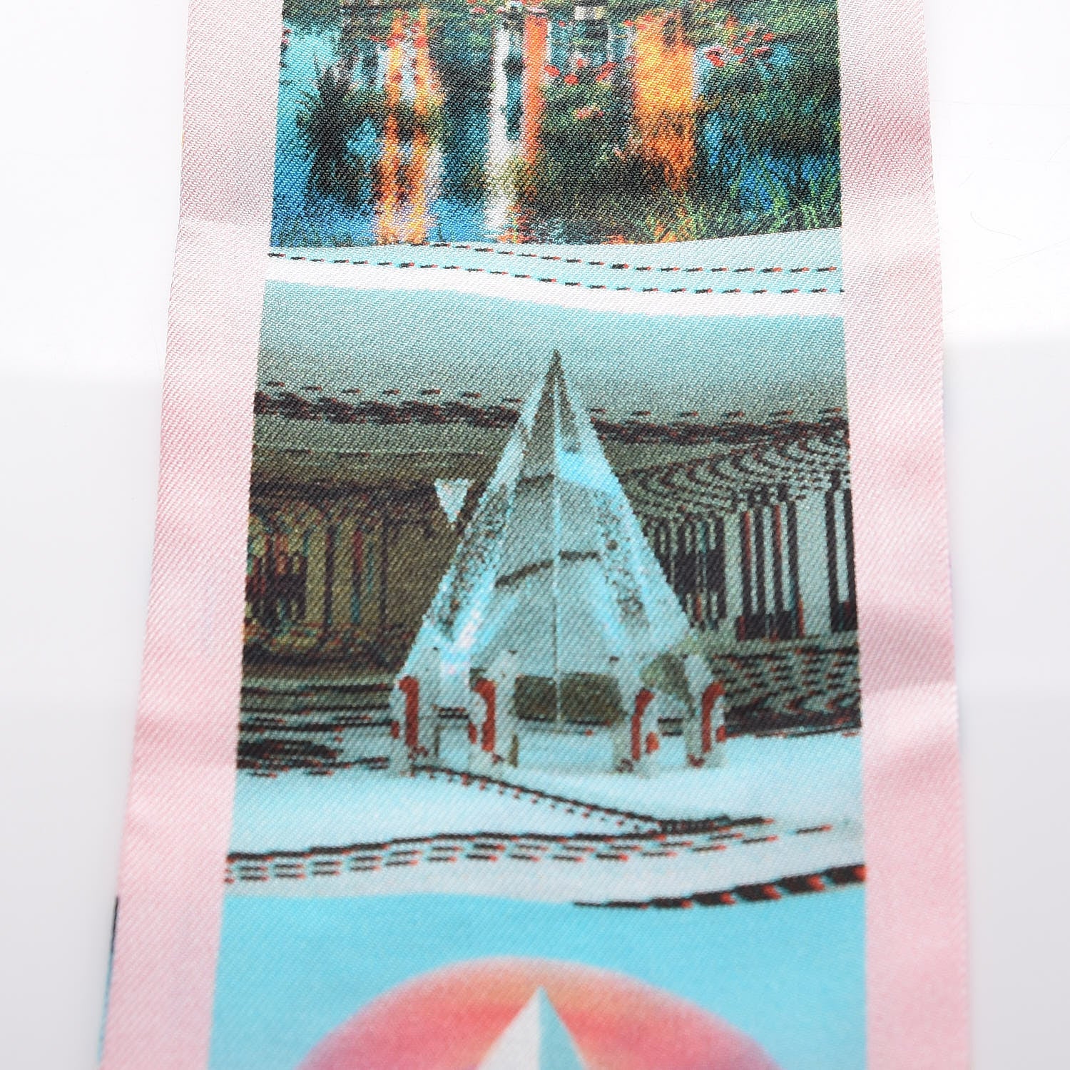 Louis Vuitton Silk Splash Bandeau Pink 6 of 7