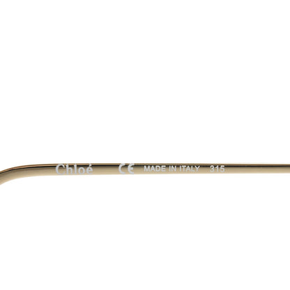 Chloe Oversize Round Carlina Oversized Round Sunglasses CE114S Gold Light Grey 4 of 5