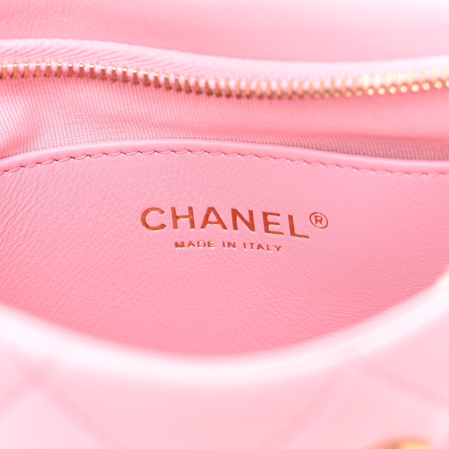Chanel Lambskin Quilted CC Links Hobo Light Pink 6 of 9