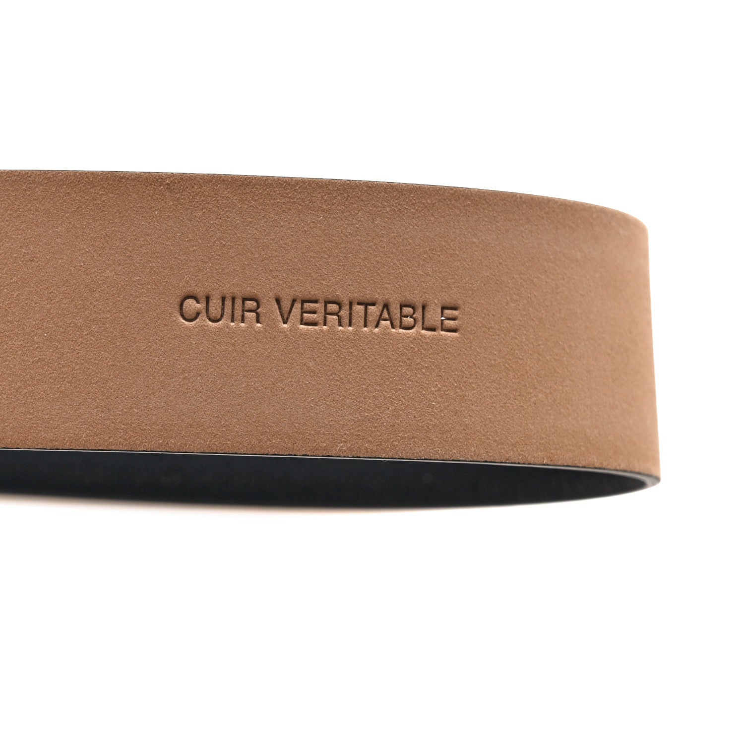 Chanel Calfskin Belt 95 38 Black 5 of 7