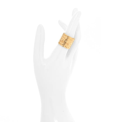 Louis Vuitton My Epi Ring 8.75 Gold Silver 2 of 7