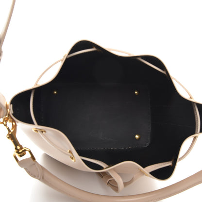 Saint Laurent Calfskin Medium Emmanuelle Bucket Bag Nude Powder 6 of 7