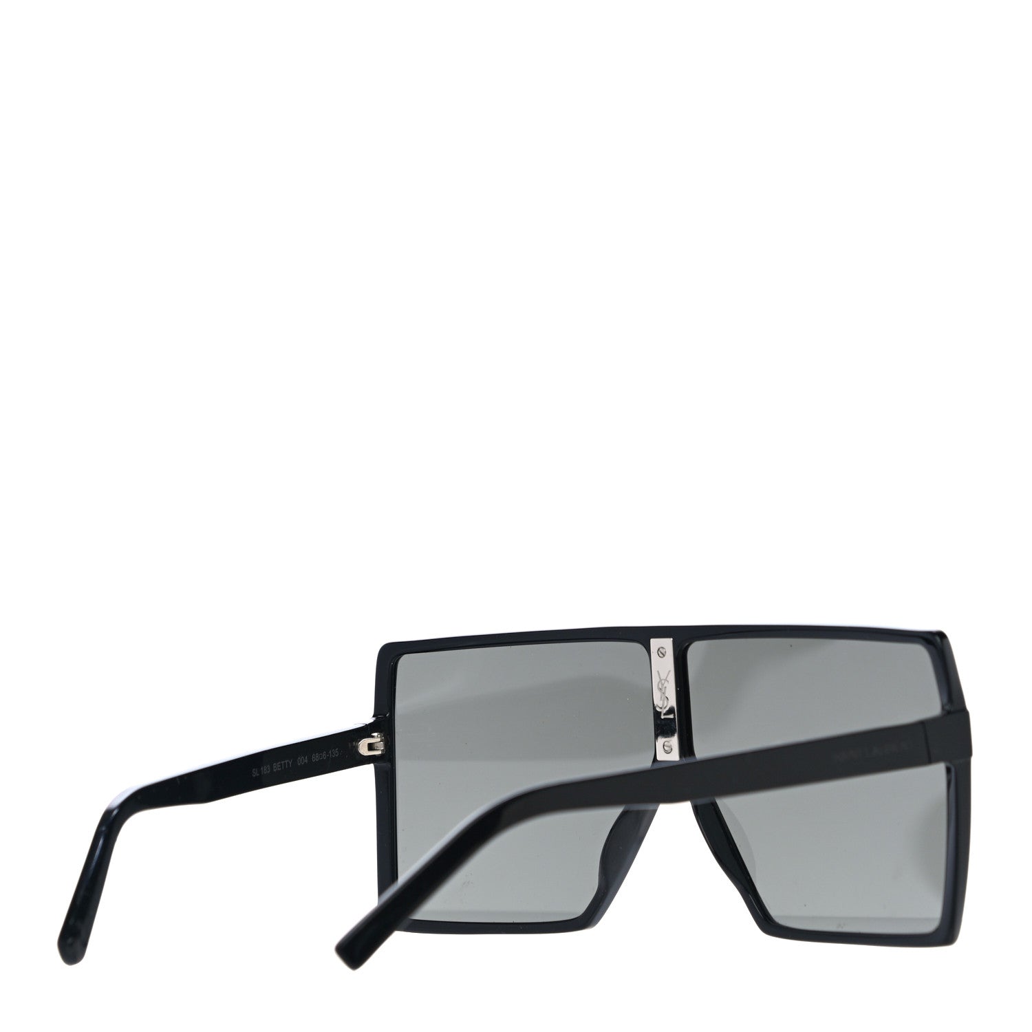 Saint Laurent Acetate Betty Sunglasses SL183 Black 3 of 6