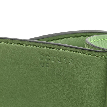 Hermes Epsom Constance 24 Vert Criquet 8 of 10