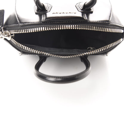 Givenchy Shiny Lord Calfskin Mini Antigona Black 5 of 10