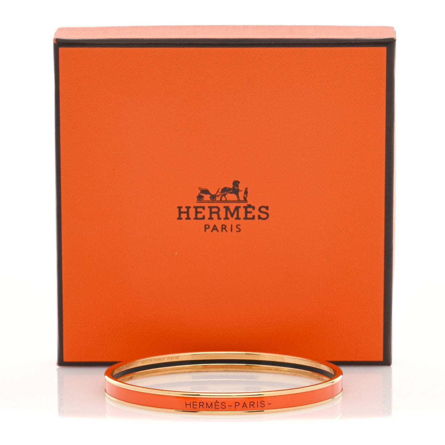 Enamel Uni Bangle 62 Orange Fruite