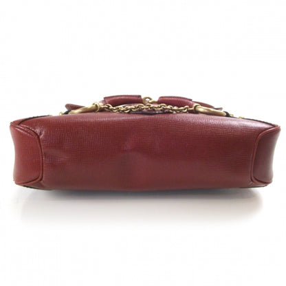Gucci Leather Horsebit Flap Red 4 of 10