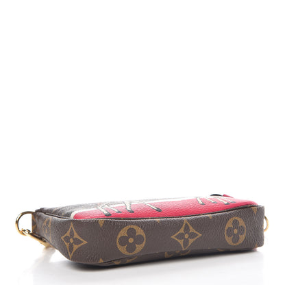 Louis Vuitton Monogram 2017 Christmas Animation Mini Pochette Accessories 4 of 8
