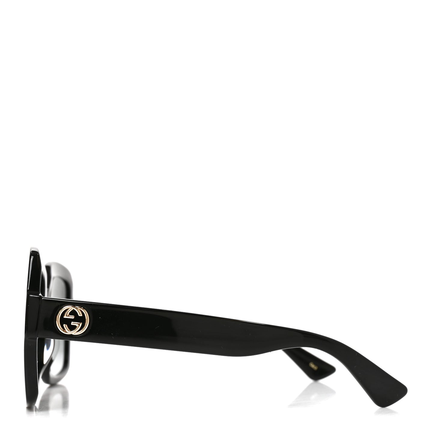 Acetate Square Frame Sunglasses GG0036S Black