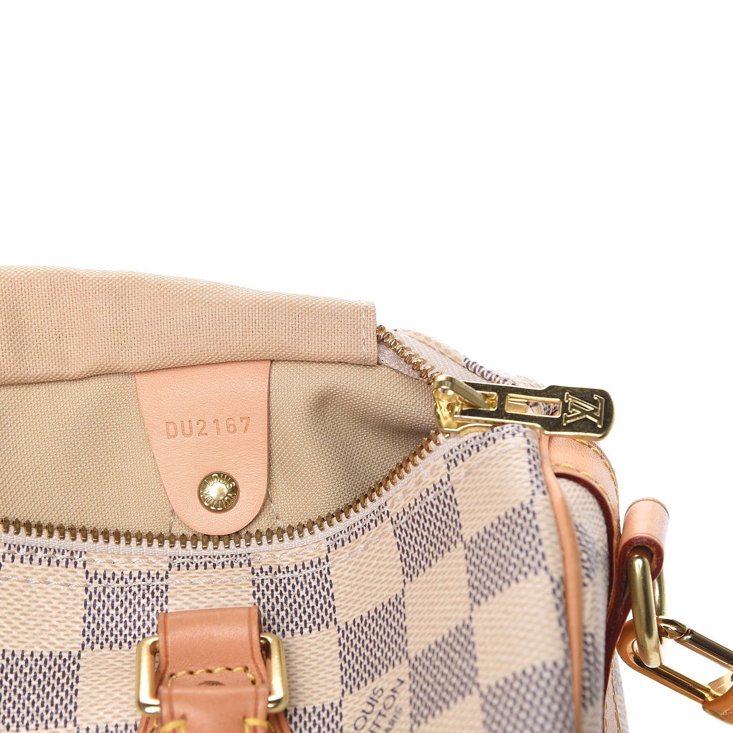 Louis Vuitton Damier Azur Speedy Bandouliere 25 8 of 12
