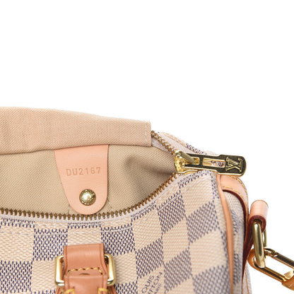 Louis Vuitton Damier Azur Speedy Bandouliere 25 8 of 12