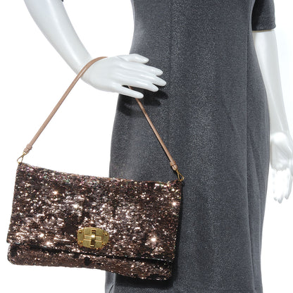 Miu Miu Oversized Sequined Clutch 2 of 8