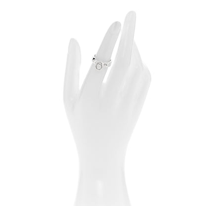 Hermes Sterling Silver PM Collier De Chien Ring 50 5.25 2 of 4
