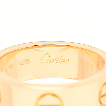 Cartier 18K Yellow Gold 5.5mm LOVE Ring 48 4.5 4 of 4