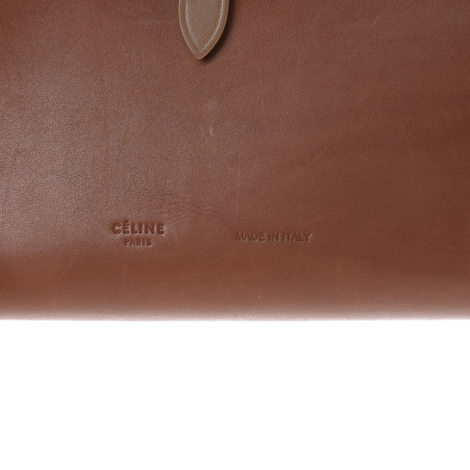Celine Natural Calfskin Large Multifunction Strap Wallet Tan 6 of 8