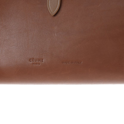 Celine Natural Calfskin Large Multifunction Strap Wallet Tan 6 of 8