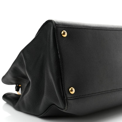 Fendi Vitello Elite Regular 2Jours Tote Black 9 of 10