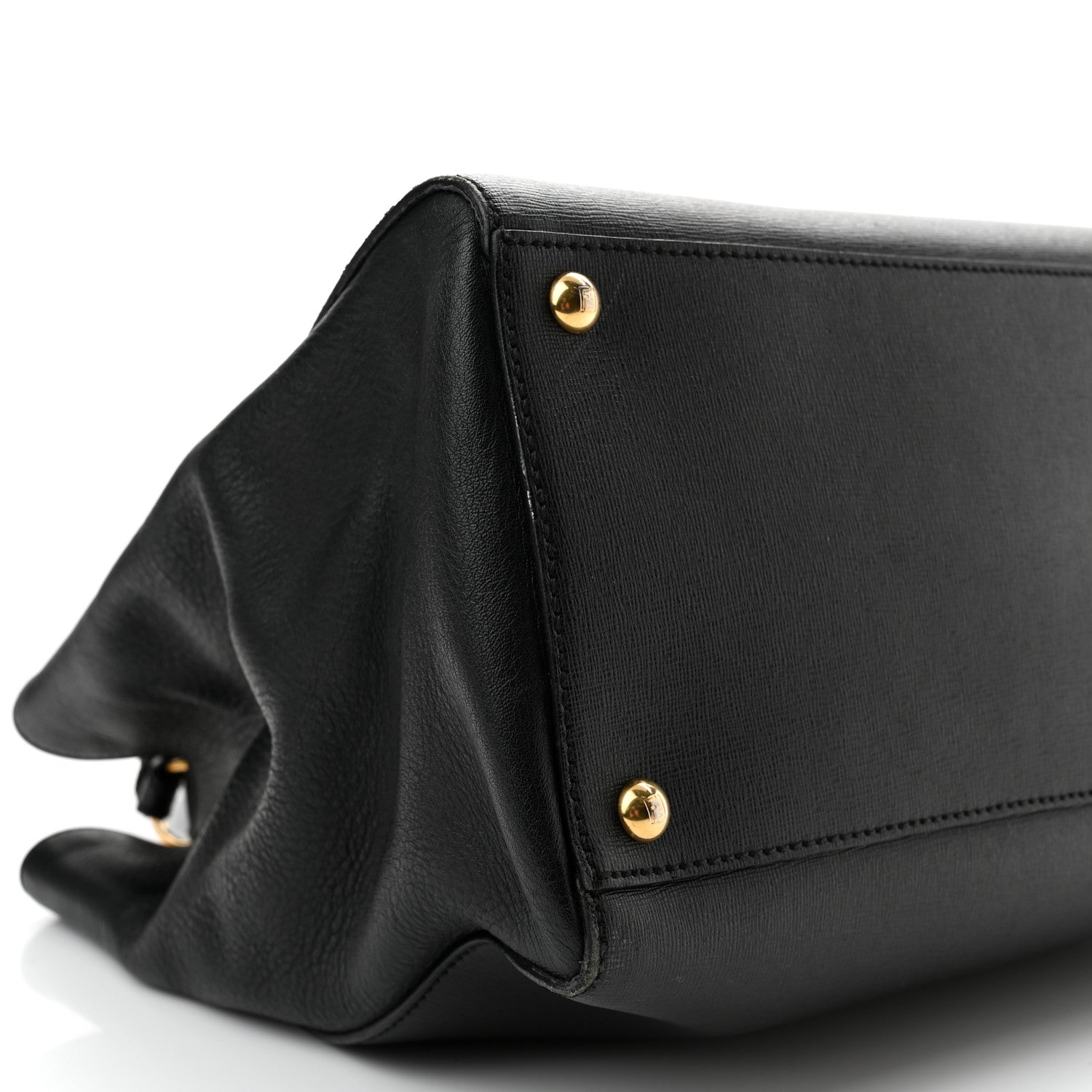 Fendi Vitello Elite Regular 2Jours Tote Black 9 of 10