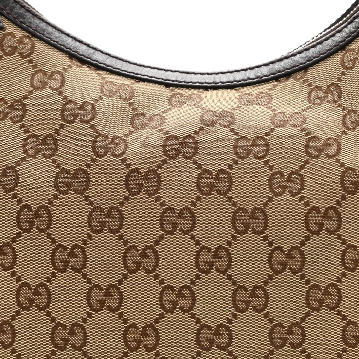 Monogram Medium GG Twins Hobo Dark Brown