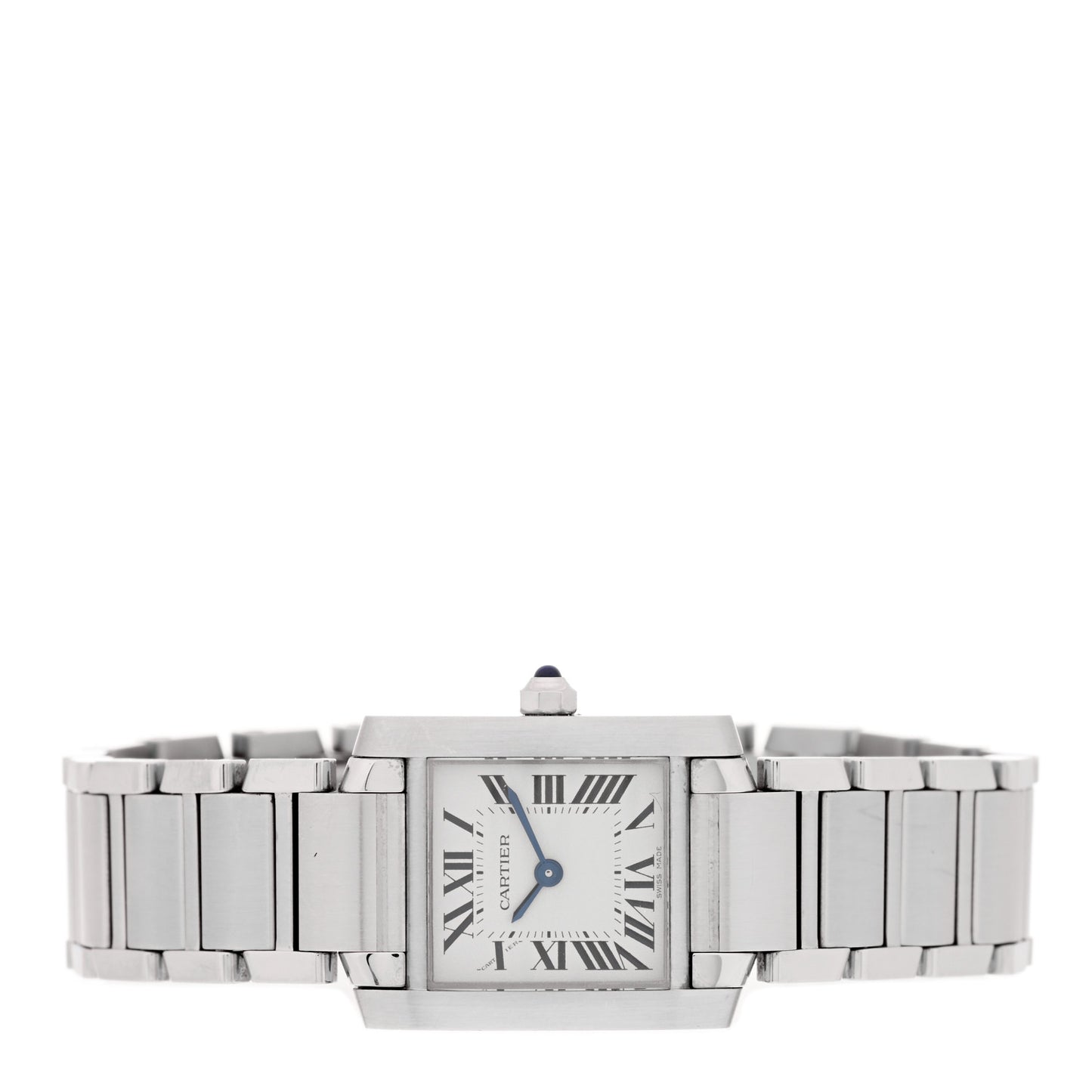 Stainless Steel 20mm Tank Francaise Quartz Watch