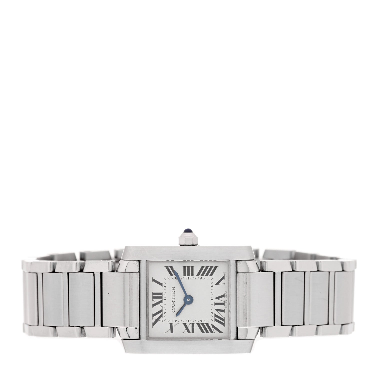 Cartier Stainless Steel 20mm Tank Francaise Quartz Watch 2 of 5