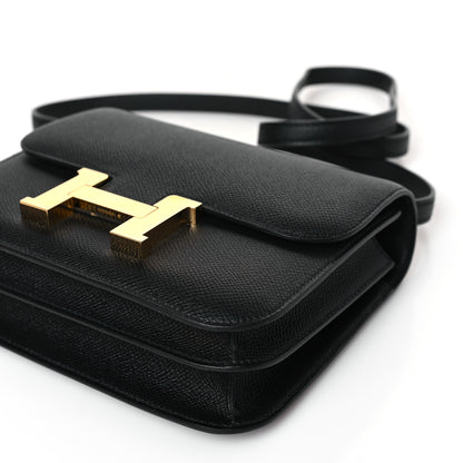 Hermes Epsom Constance 18 Black 9 of 9