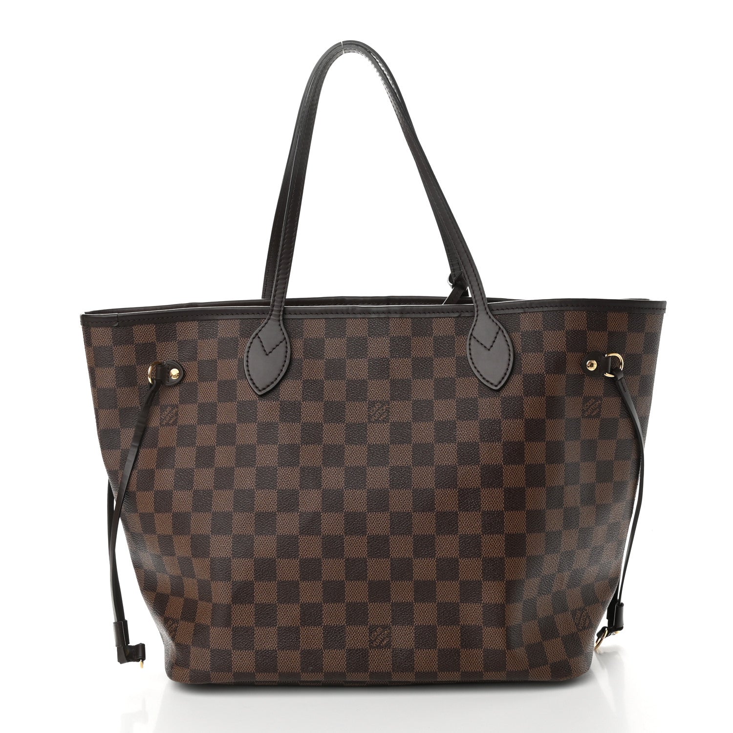 Louis Vuitton Damier Ebene Neo Neverfull MM Rose Ballerine 3 of 11