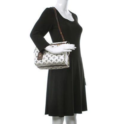 Louis Vuitton Monogram Speedy Amazon PM White Chocolat 2 of 14