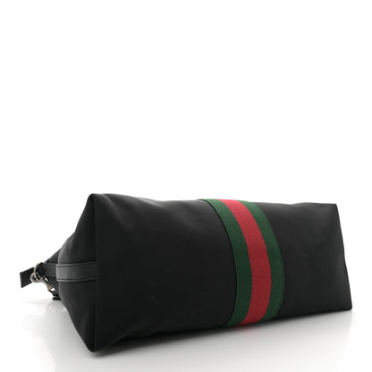 Gucci Techno Canvas Web Duffle Black 4 of 10