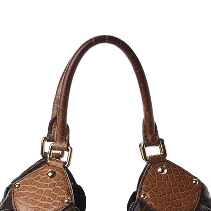 Louis Vuitton Monogram Alligator Trim Mahina XL 9 of 10