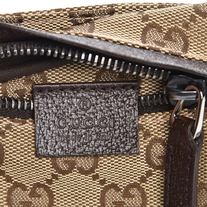 Gucci Monogram Web Belt Bag Dark Brown 6 of 9