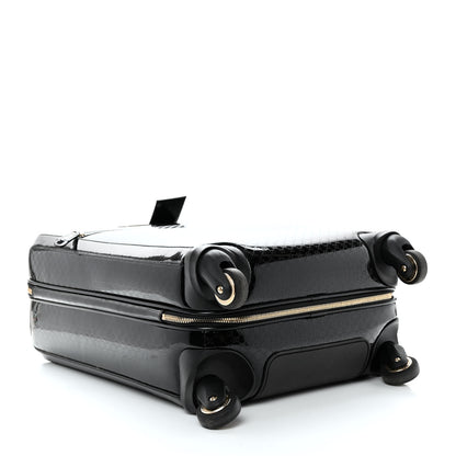 Gucci Patent Microguccissima Carry On Suitcase Black 6 of 19